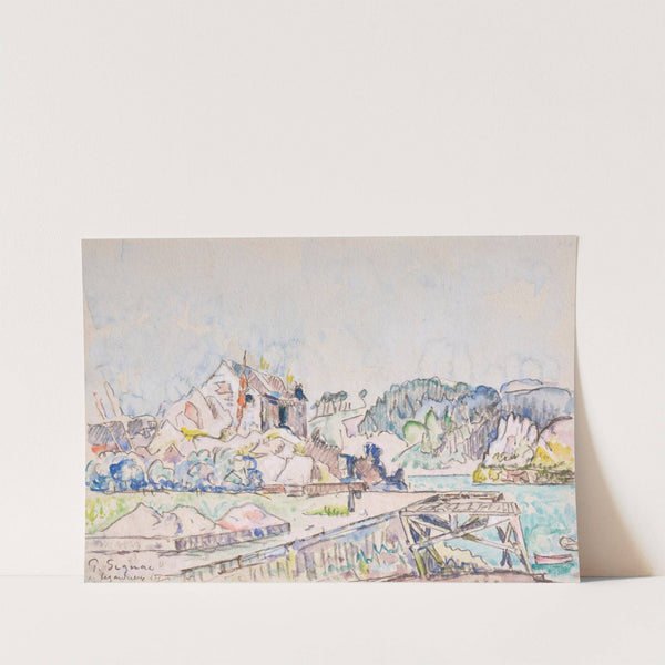 Lezardrieux by Paul Signac
