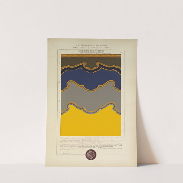 L&#039;harmonie des couleurs Pl.022 by Édouard Guichard