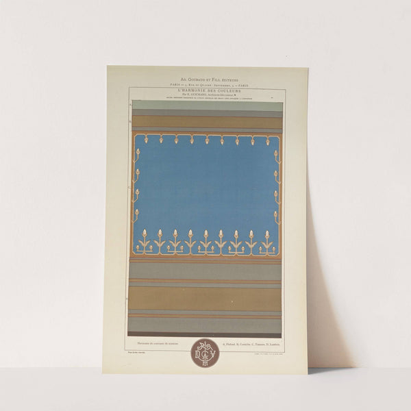 L&#039;harmonie des couleurs Pl.032 by Édouard Guichard