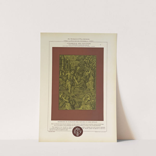 L&#039;harmonie des couleurs Pl.115 by Édouard Guichard