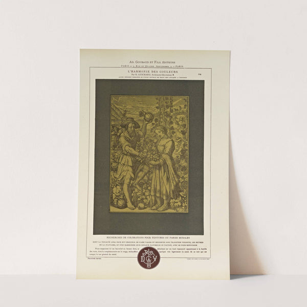 L&#039;harmonie des couleurs Pl.116 by Édouard Guichard