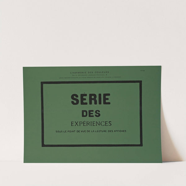 L&#039;harmonie des couleurs Pl.133 by Édouard Guichard