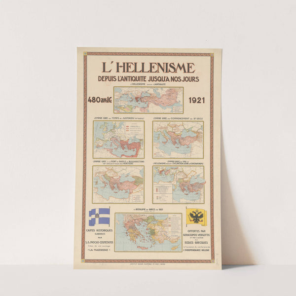 L&#8217;Hellénisme depuis l&#8217;antiquité jusqu&#8217;à nos jours (1921) by Pan Phocas-Cosmetatos