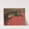 L&#039;Hiver, chat sur un coussin by Théophile Alexandre Steinlen