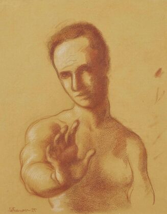 L’homme au bras tendu
