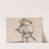 L&#039;homme au gros dos orné d&#039;une rangée de boutons by Jacques Callot