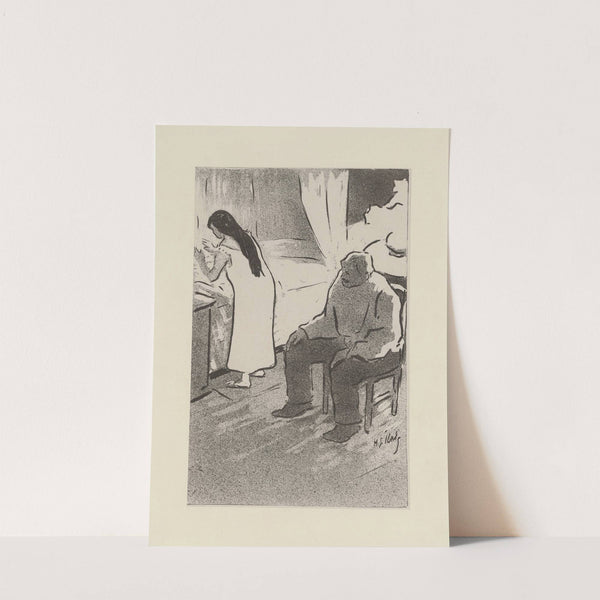 L’Horloge (1895) by Henri-Gabriel Ibels