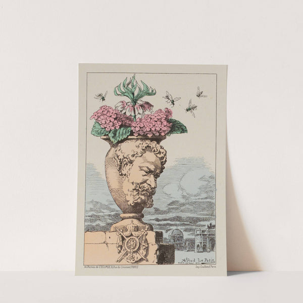 L’hortensia – M. Edmond About by Zut (Alfred Le Petit)