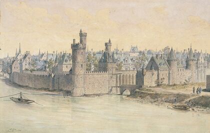 L’hôtel de la Tour de Nesle en 1380 (1915-1945)
