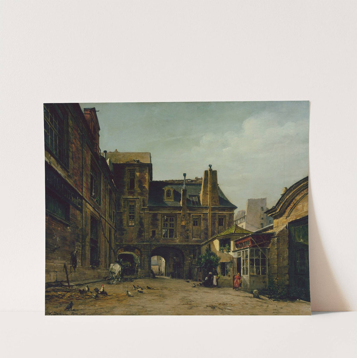 L'hôtel de La Vieuville by Paul-Joseph-Victor Dargaud
