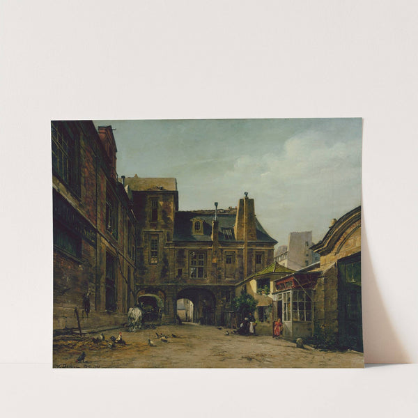 L&#039;hôtel de La Vieuville by Paul-Joseph-Victor Dargaud