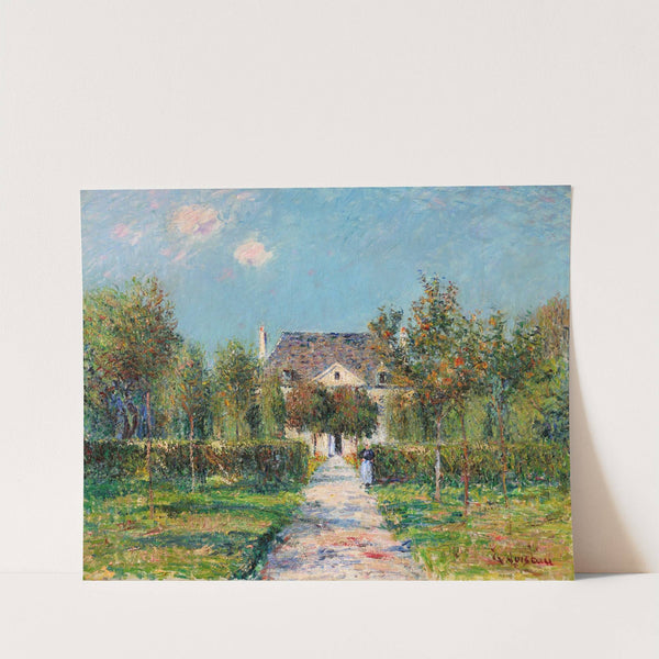 L&#039;hôtel de Mademoiselle Ernestine, Saint-Jouin (Finistère) ou Le verger de Mademoiselle Ernestine, Saint-Jouin by Gustave Loiseau