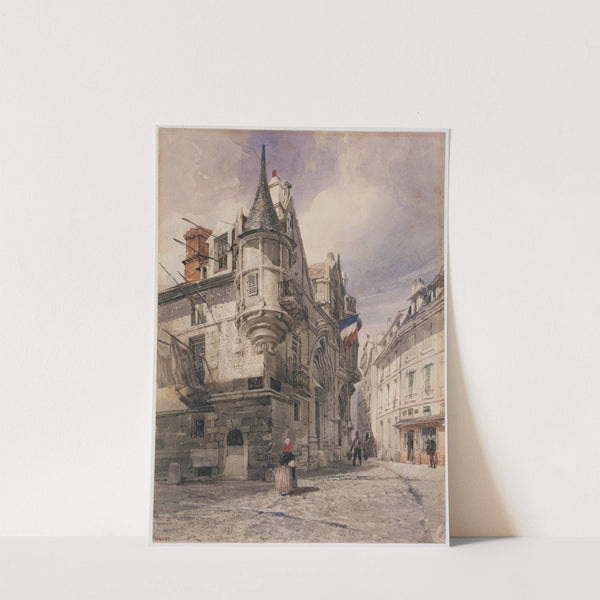 L&#039;Hôtel de Sens, rue du Figuier by Thomas Shotter Boys