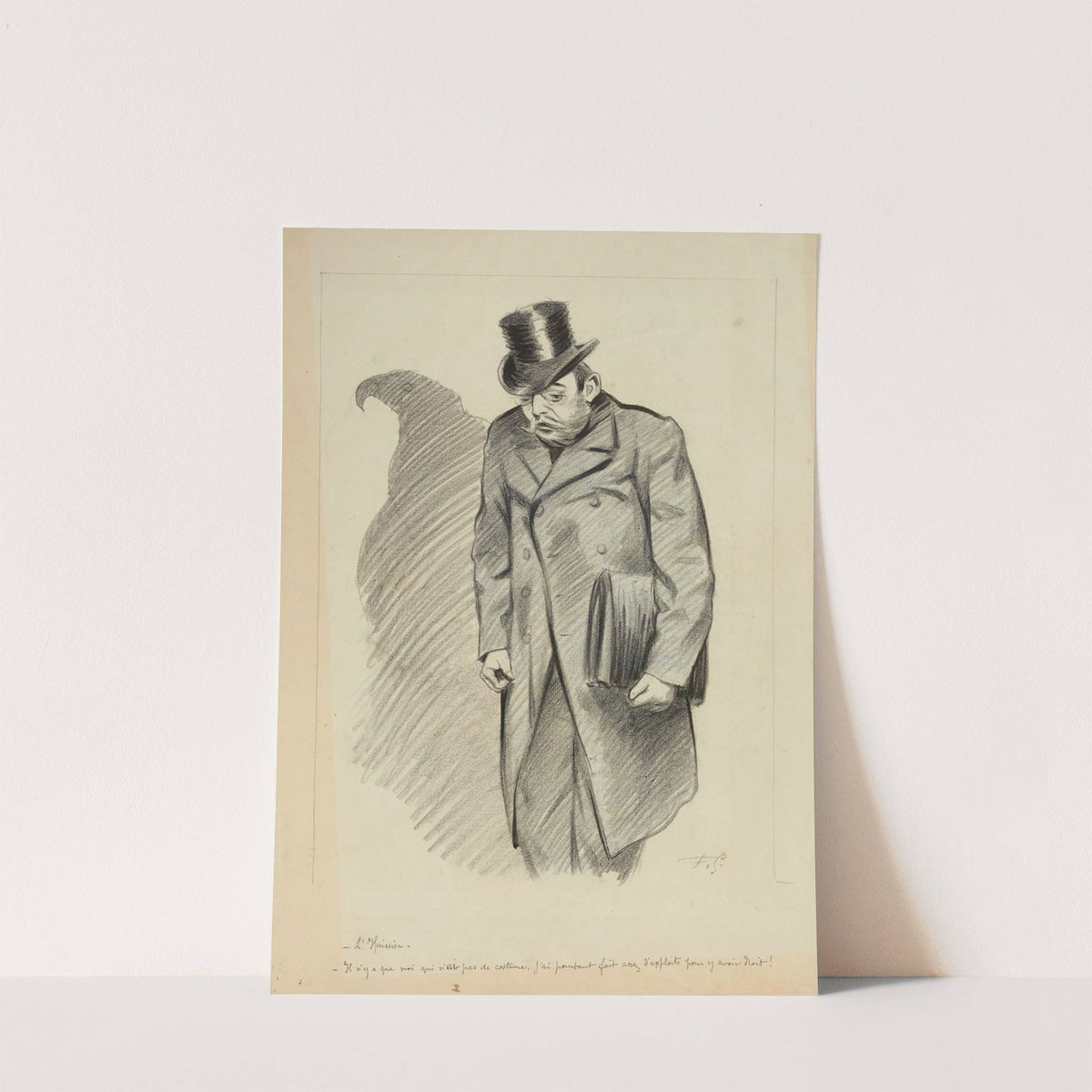 L’huissier (1905) by Fernand Louis Gottlob
