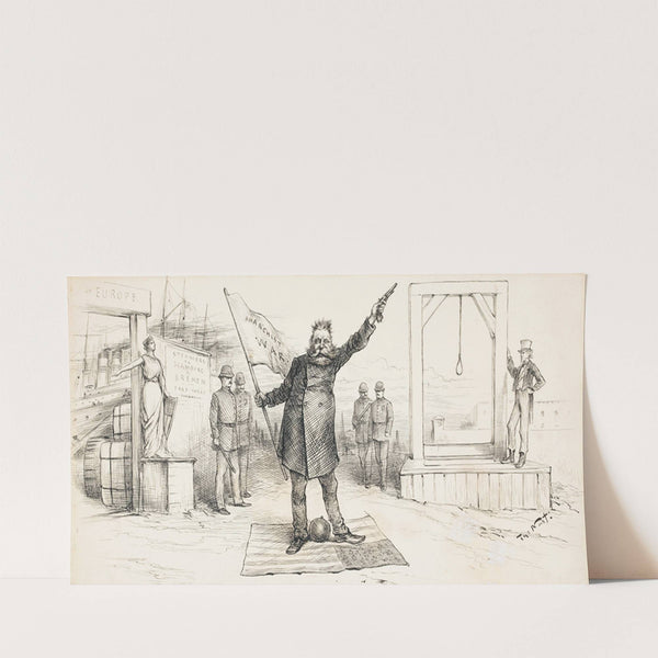 Liberty or Death (circa 1880) by Thomas Nast