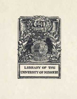 Library Of The University Of Missouri (1899)