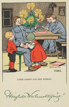 Liebe Gaben aus der Heimat. Herzliche Weihnachtsgrüsse! (1914)