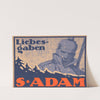 Liebesgaben – S. Adam (circa 1915) by Louis Oppenheim