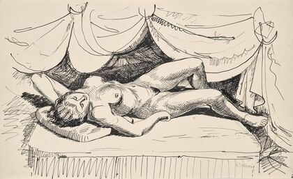 Liegender Frauenakt (1927-1930)