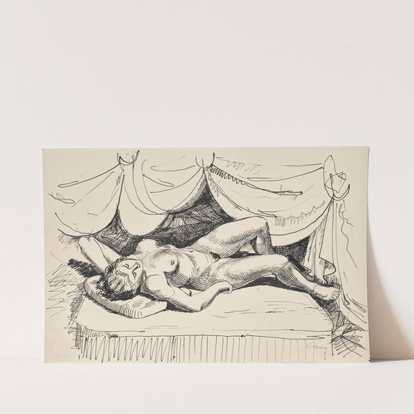 Liegender Frauenakt (1927-1930) by Franz Barwig the Elder