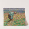 Lieur de gerbe (Étude pour ‘La Moisson,’ l’un des 4 panneaux du grand décor du Conseil d’État, Paris) by Henri Martin