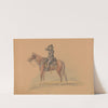 Lieutenant Colonel Francis (Frank) Erdelmeyer, Stone&#8217;s River, Tennessee, January 1863 (1863) by Adolph Metzner