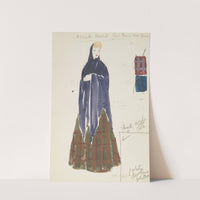 Life and Death of an American: Bella Gould purple shawl, green plaid skirt (1934-1943) by Alex Jones