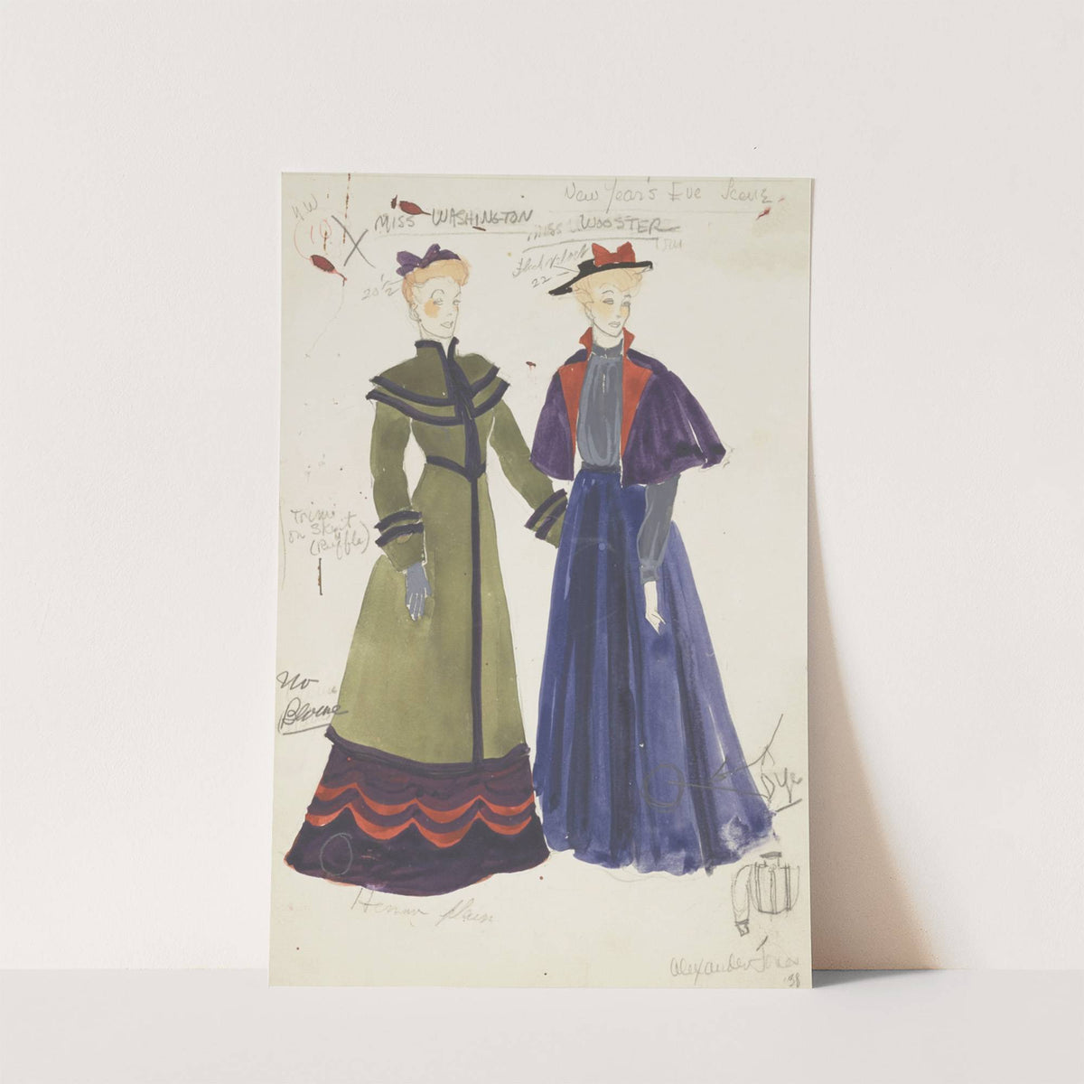 Life and Death of an American: Miss Washington and Miss Wooster (1934-1943) by Alex Jones