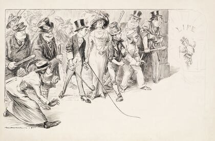 Life and his friends. The trysting place (1911)