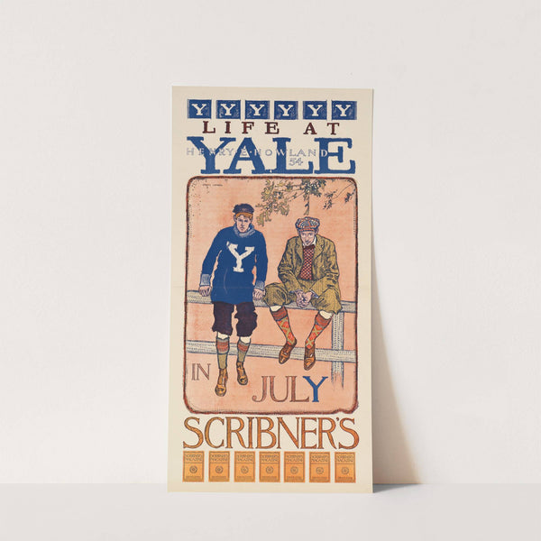 Life at Yale in July scribner&#039;s by Orson Lowell