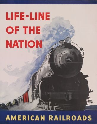 Life-line of the nation American railroads (1942)
