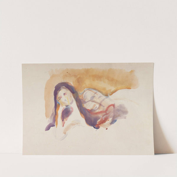 Liggende akt (1919-1924) by Edvard Munch