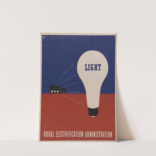 Light - Rural electrification administration by Lester Beall