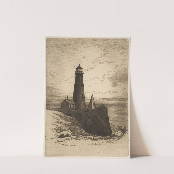 Lighthouse (1880) by Henry Farrer