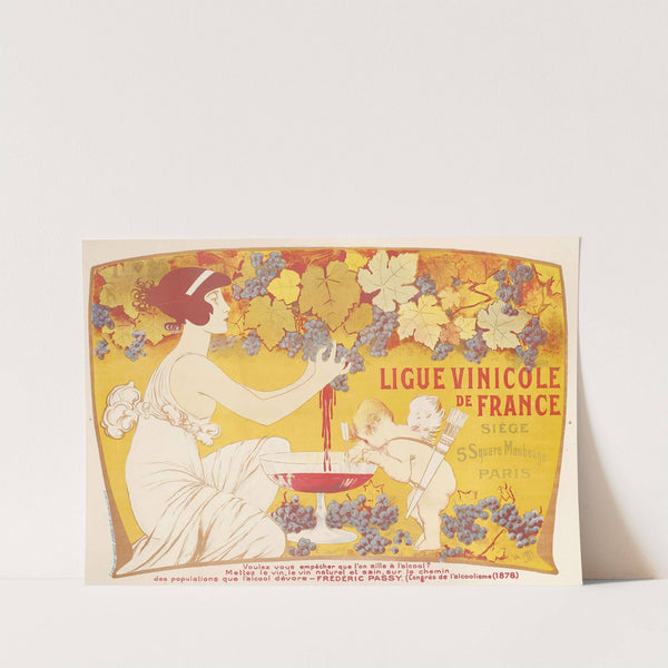 Ligue Vinicole de France (c.1901) by Manuel Orazi