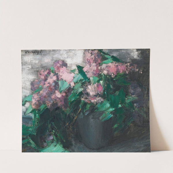 Lilacs by János Vaszary