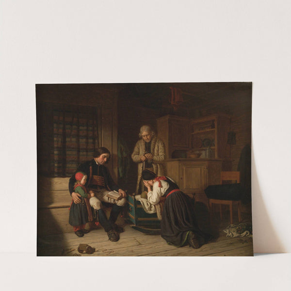 Lillans sista bädd (&#039;The last bed of The Little One&#039;) by Amalia Lindegren