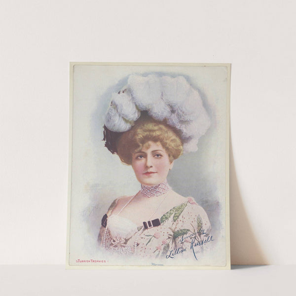 Lillian Russell (1900) by Frederick Moladore Spiegle