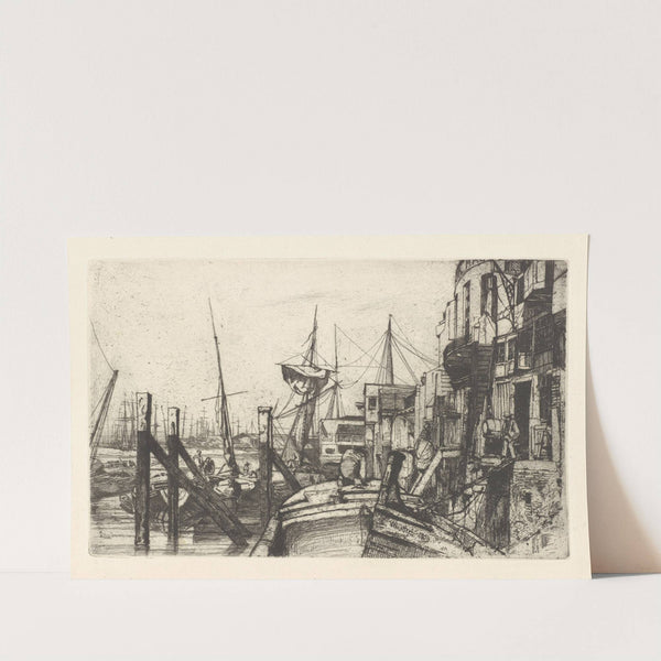 Limehouse (1859) by James Abbott McNeill Whistler