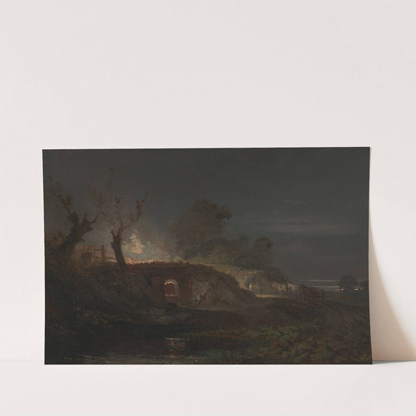 Limekiln at Coalbrookdale by Joseph Mallord William Turner