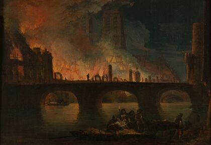 L’incendie de l’HÃ´tel Dieu, en 1772 — size preview