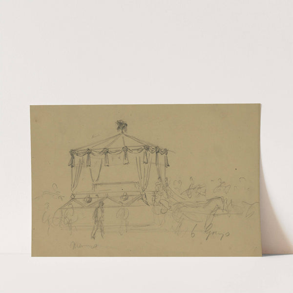 Lincoln’s funeral procession (1865) by Alfred Rudolph Waud