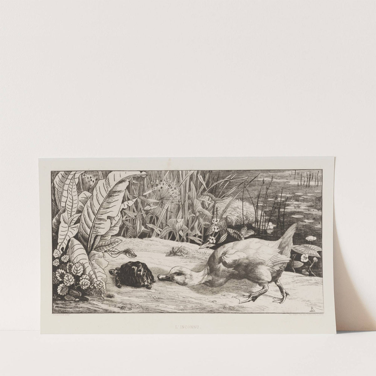 L’Inconnu (ca. 1860–62) by Félix Bracquemond