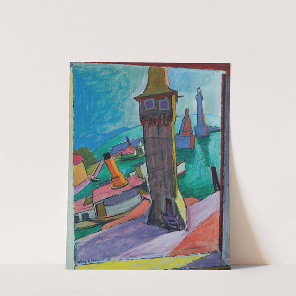 Lindauer Hafen III by Anton Kerschbaumer