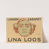 Linden-Cabaret Lina Loos (1913) by Josef Steiner