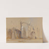Lindisfarne Priory, Northumberland (1846) by David Roberts