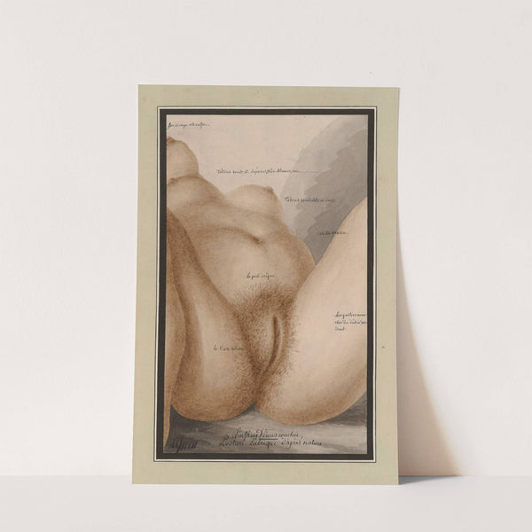 L’infame Vénus couchée. Posture lubriques d’après nature by Jean Jacques Lequeu