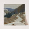 Lingering Winter (c. 1919) by Bruce Crane