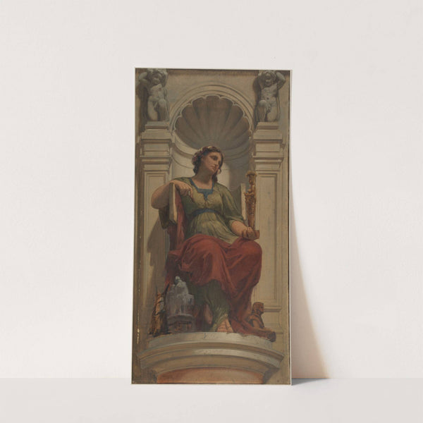 l’invention (ou la sculpture) (1864) by Charles Louis Müller