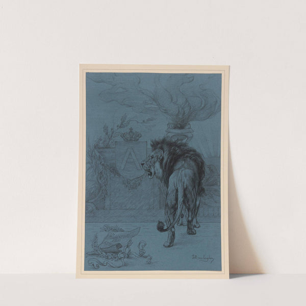 Lion by Piet Van Engelen